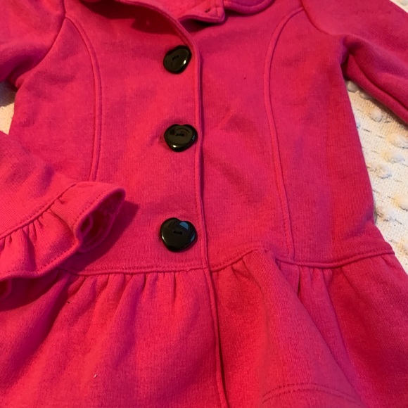 3T hot pink coat - Picture 3 of 4